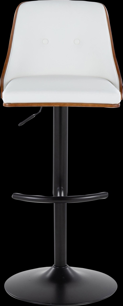Wyndtop II White Adjustable Barstool, Set of 2 - Thumbnail - Image 8
