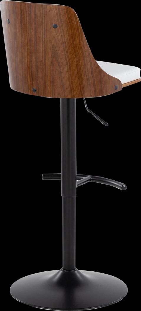 Wyndtop II White Adjustable Barstool, Set of 2 - Thumbnail - Image 9