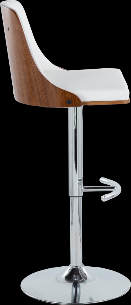 Wyndtop III White Adjustable Barstool, Set of 2 - Thumbnail - Image 6