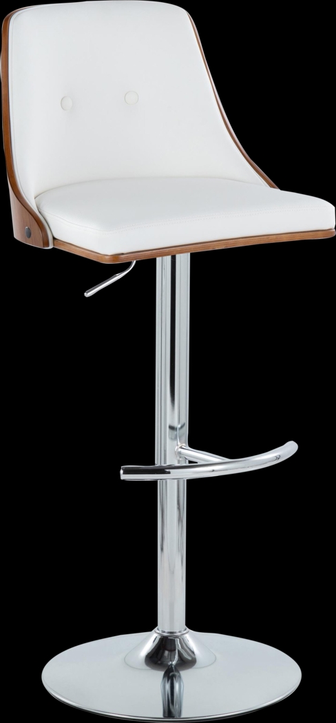 Wyndtop III White Adjustable Barstool, Set of 2 - Thumbnail - Image 7