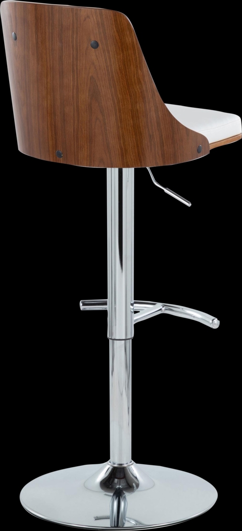 Wyndtop III White Adjustable Barstool, Set of 2 - Thumbnail - Image 8