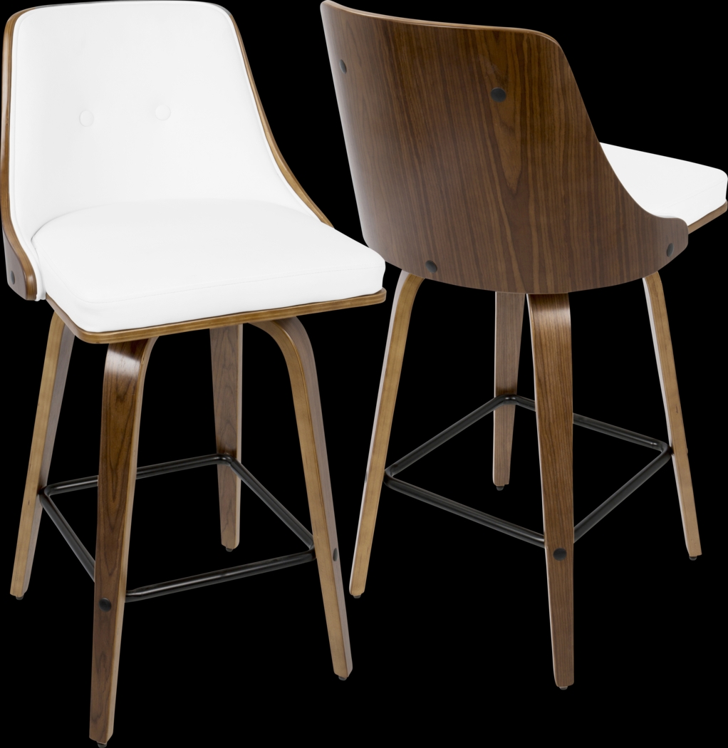 Wyndtop White Counter Height Stool, Set of 2 - Thumbnail - Image 10