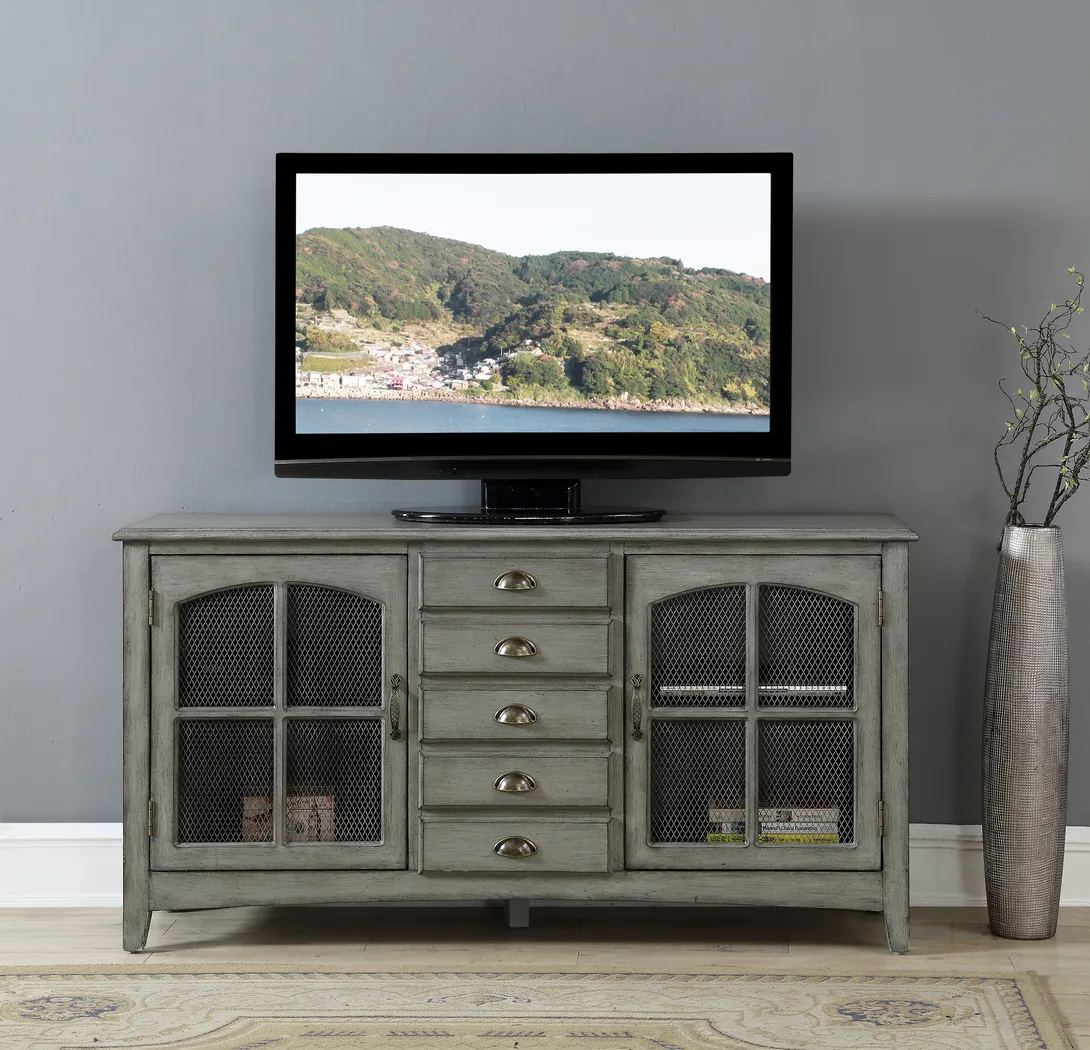 Wynfield  Gray Credenza - Thumbnail - Image 7