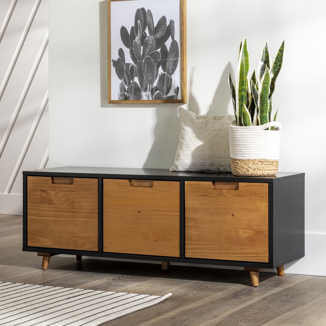 Wynington Caramel Accent Bench - Thumbnail - Image 4