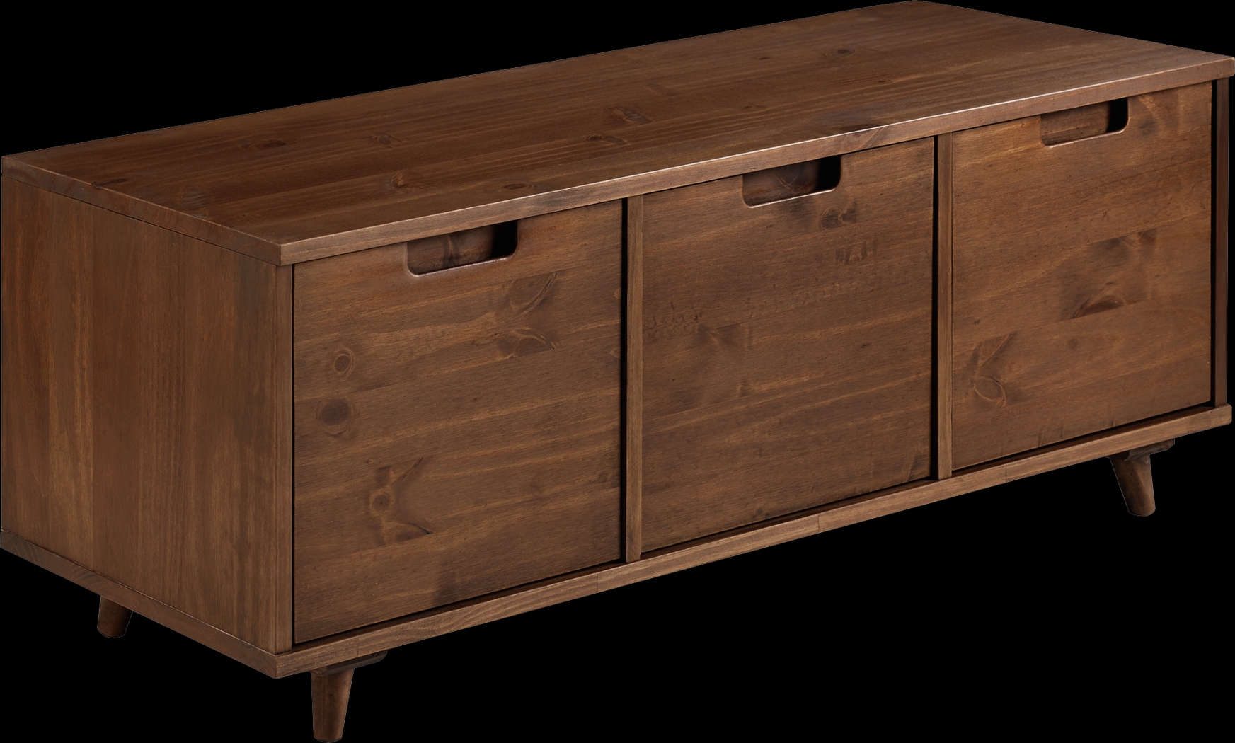 Wynington Walnut Accent Bench - Thumbnail - Image 1