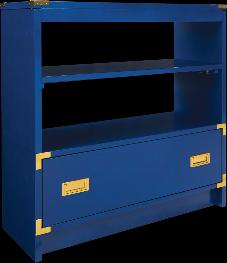 Wynkoop Blue Bookcase - Thumbnail - Image 1