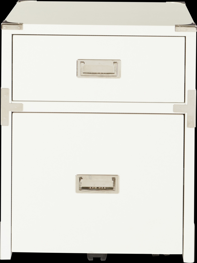Wynkoop White File Cabinet - Thumbnail - Image 3