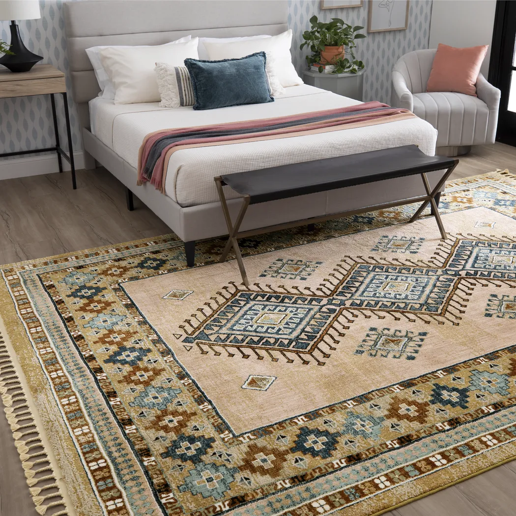 Wynlin Pink 5'3 x 7'10 Rug - Thumbnail - Image 3