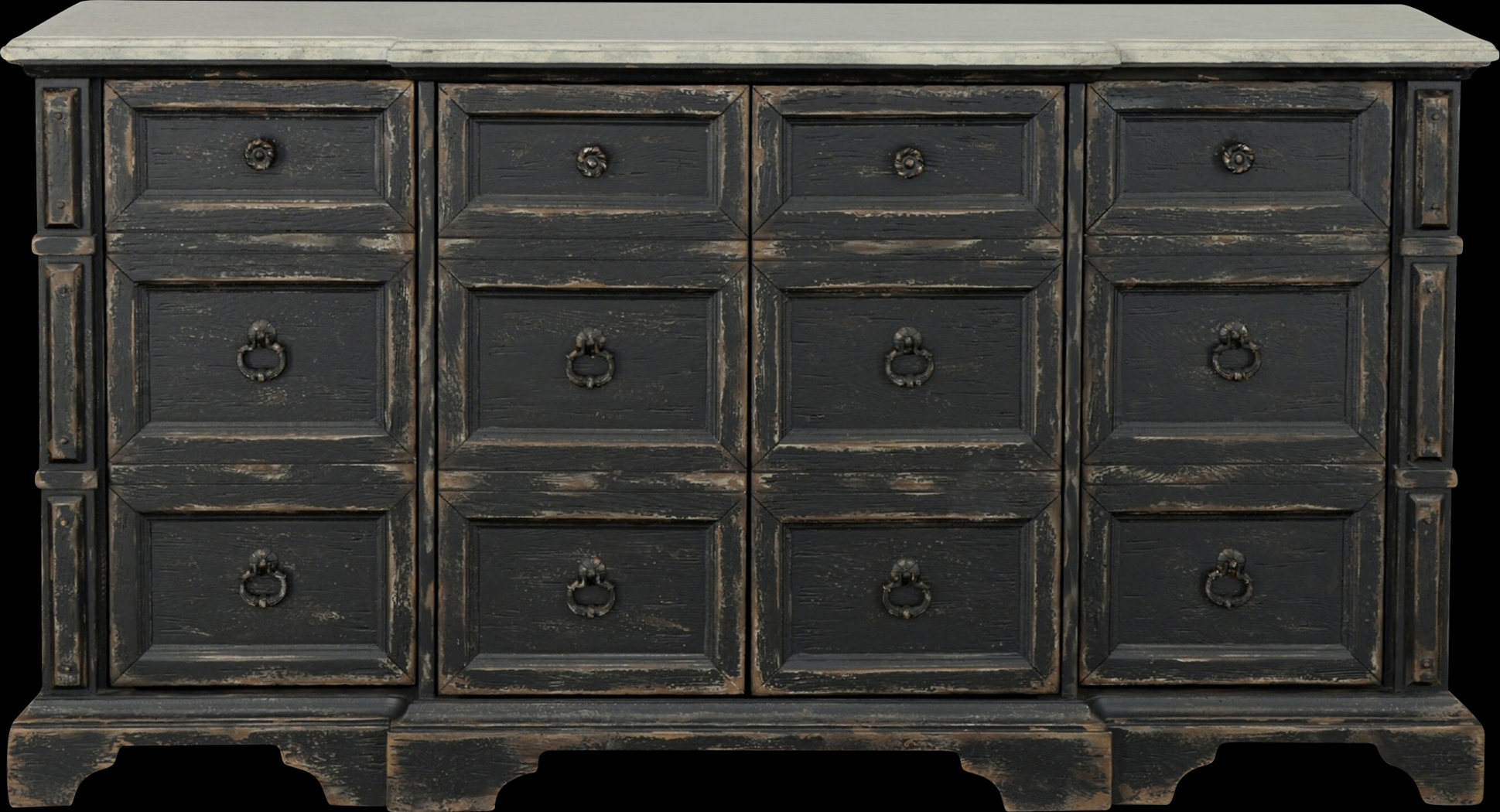 Wynmoore Black Credenza - Thumbnail - Image 3
