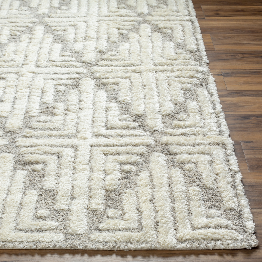 Wynneford Cream 5'3 x 7' Rug - Thumbnail - Image 7