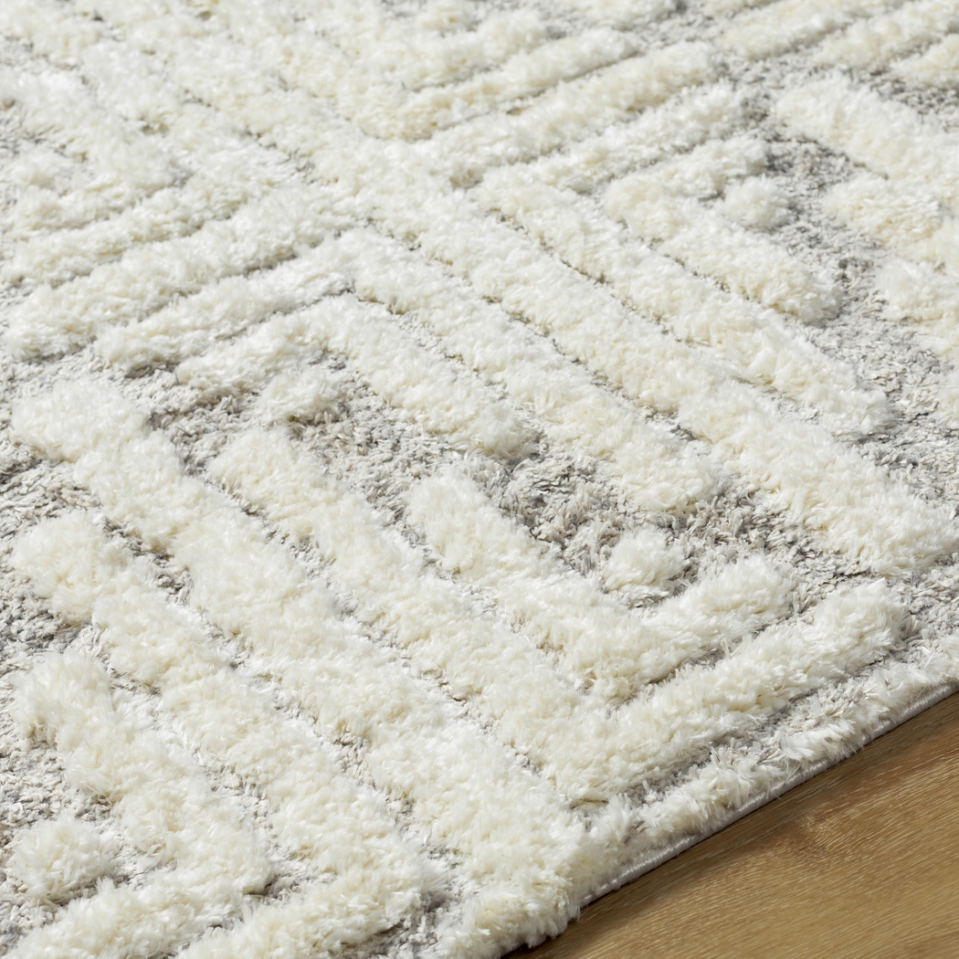 Wynneford Cream 7'10 x 10' Rug - Thumbnail - Image 9