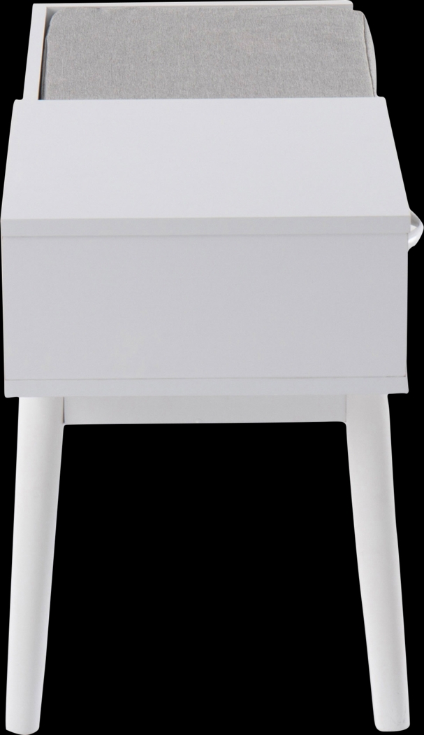 Wynnemeade Gray Accent Bench - Thumbnail - Image 2