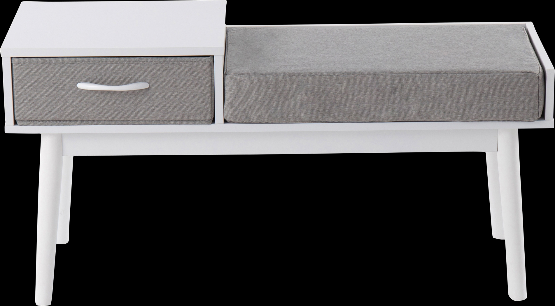 Wynnemeade Gray Accent Bench - Thumbnail - Image 5