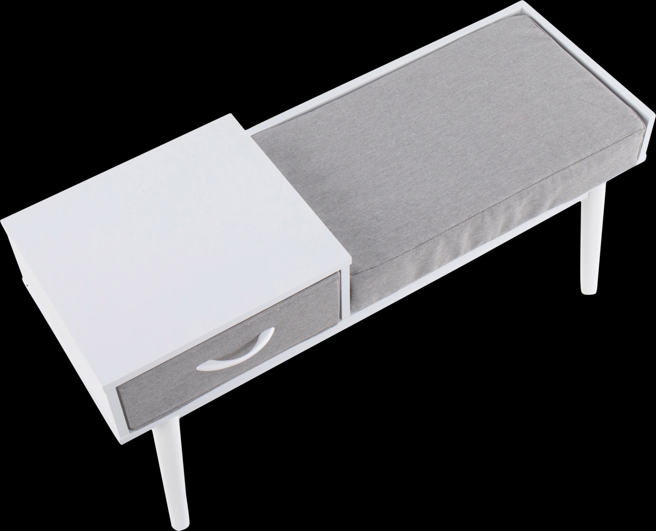 Wynnemeade Gray Accent Bench - Thumbnail - Image 6