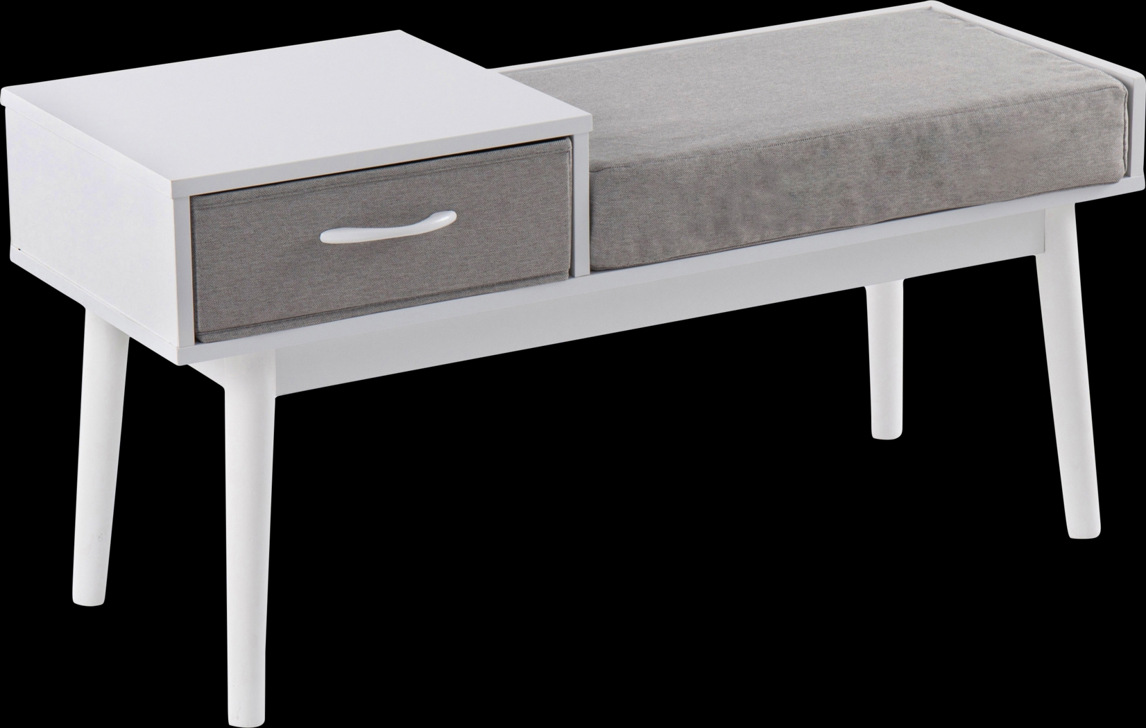 Wynnemeade Gray Accent Bench - Thumbnail - Image 1