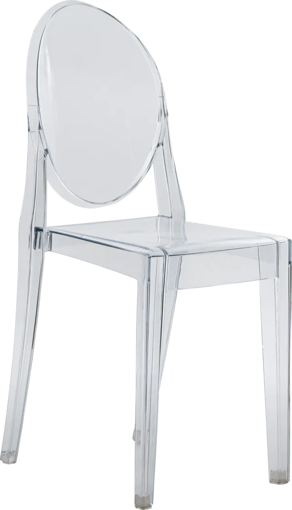 Wynnia Clear Dining Chair, Set of 4 - Thumbnail - Image 1