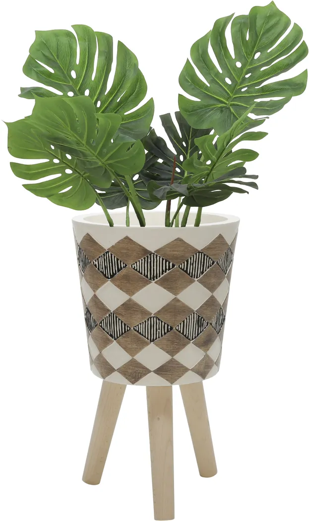 Wynola Brown Planter, Set of 2 - Thumbnail - Image 7