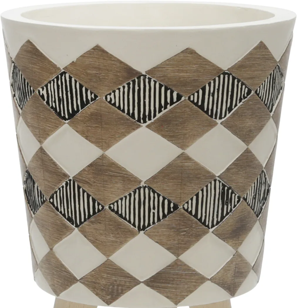 Wynola Brown Planter, Set of 2 - Thumbnail - Image 8