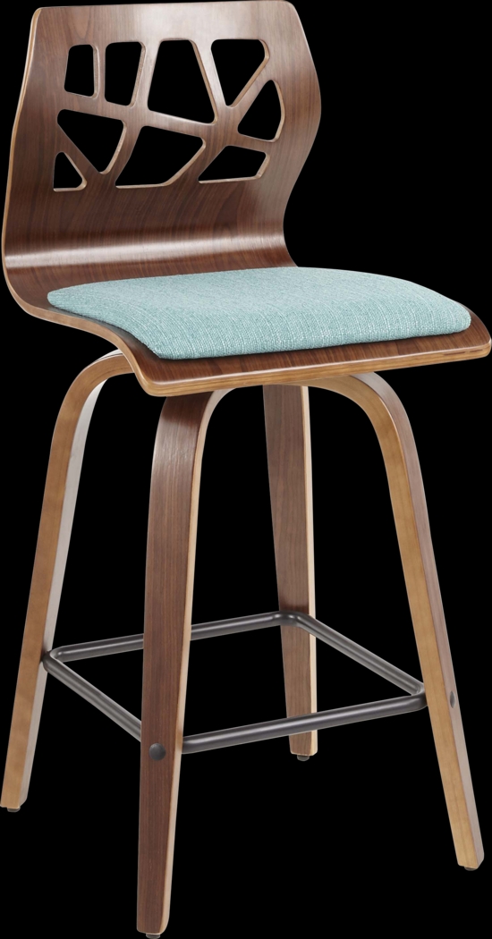 Wynston Teal Counter Height Stool, Set of 2 - Thumbnail - Image 8