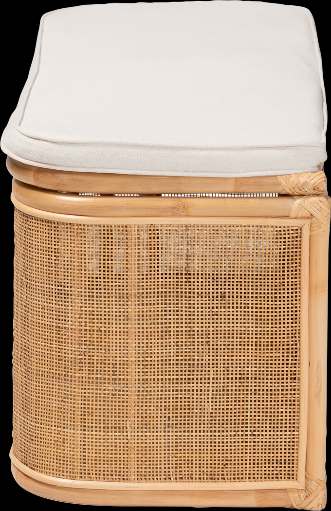 Wynstone Brown Storage Bench - Thumbnail - Image 7