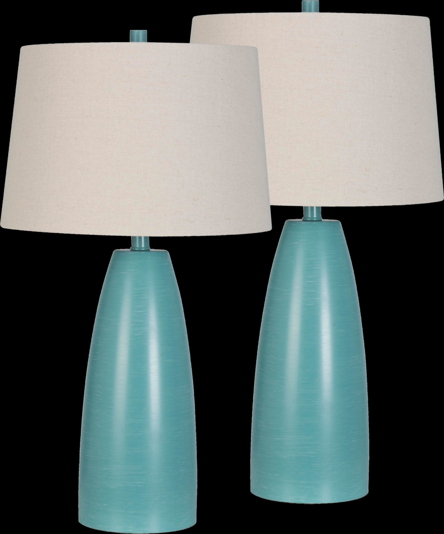 Wynwood Way Blue Lamp, Set of 2 - Thumbnail - Image 1