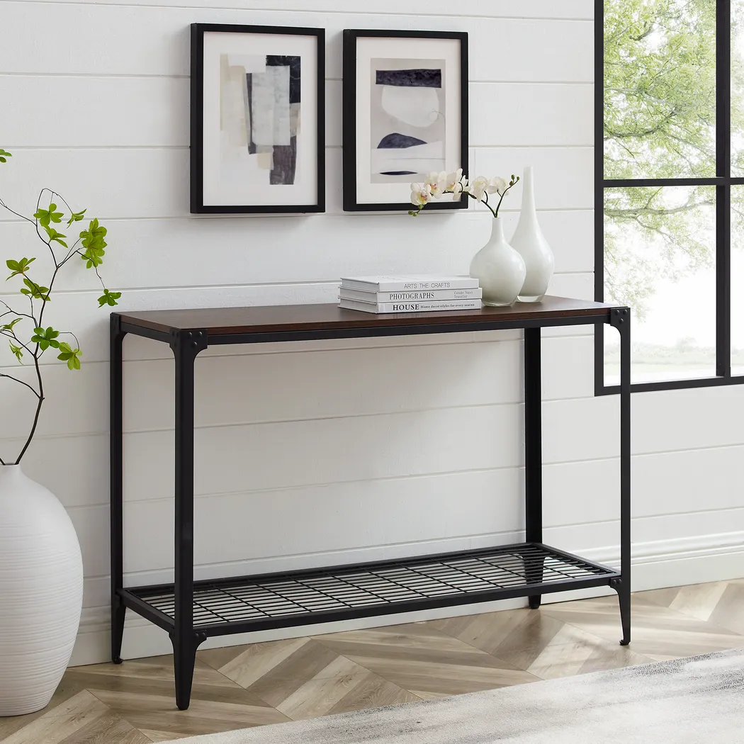 Wynyates Walnut Sofa Table - Thumbnail - Image 4