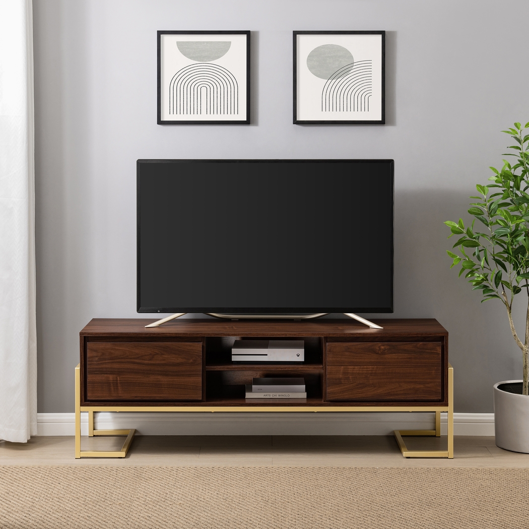 Wysalla Walnut 60 in. Console - Thumbnail - Image 2