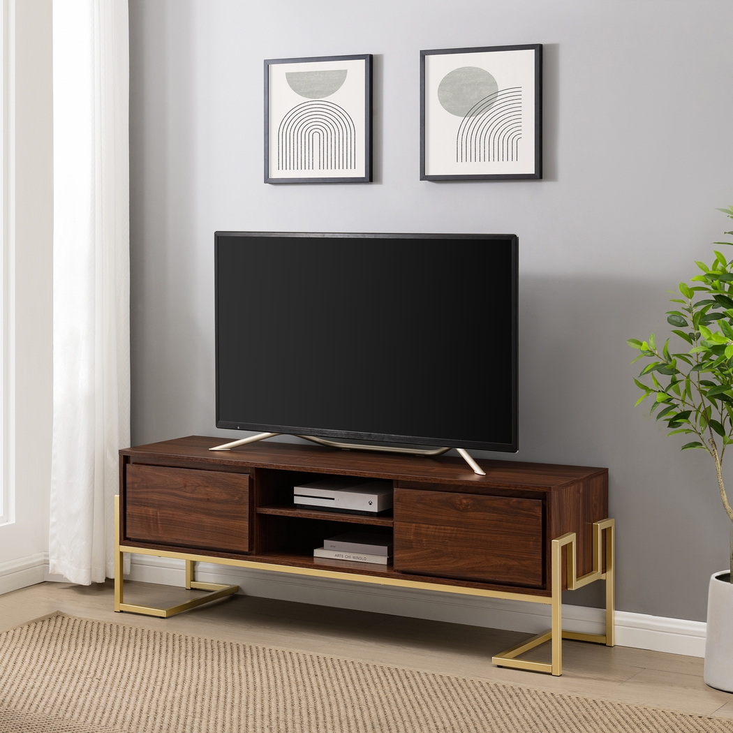 Wysalla Walnut 60 in. Console - Thumbnail - Image 3