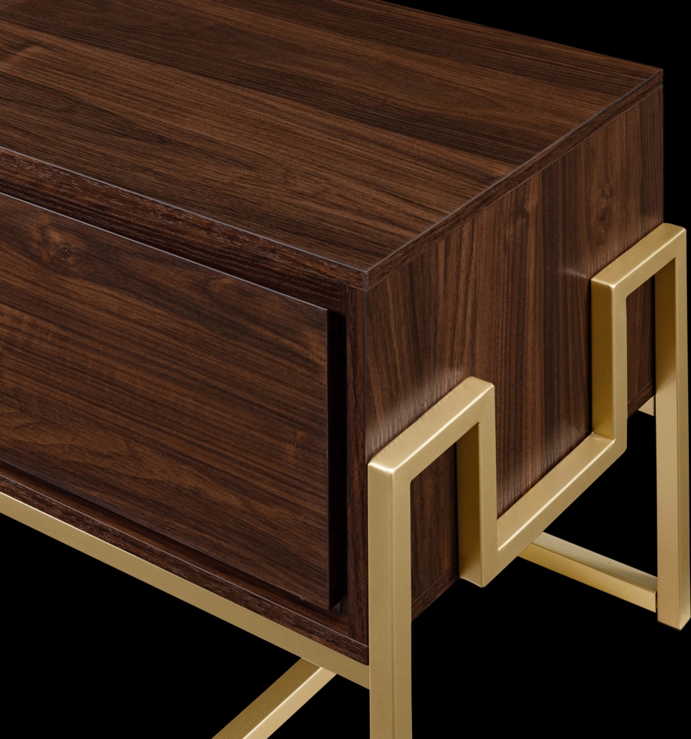 Wysalla Walnut 60 in. Console - Thumbnail - Image 5