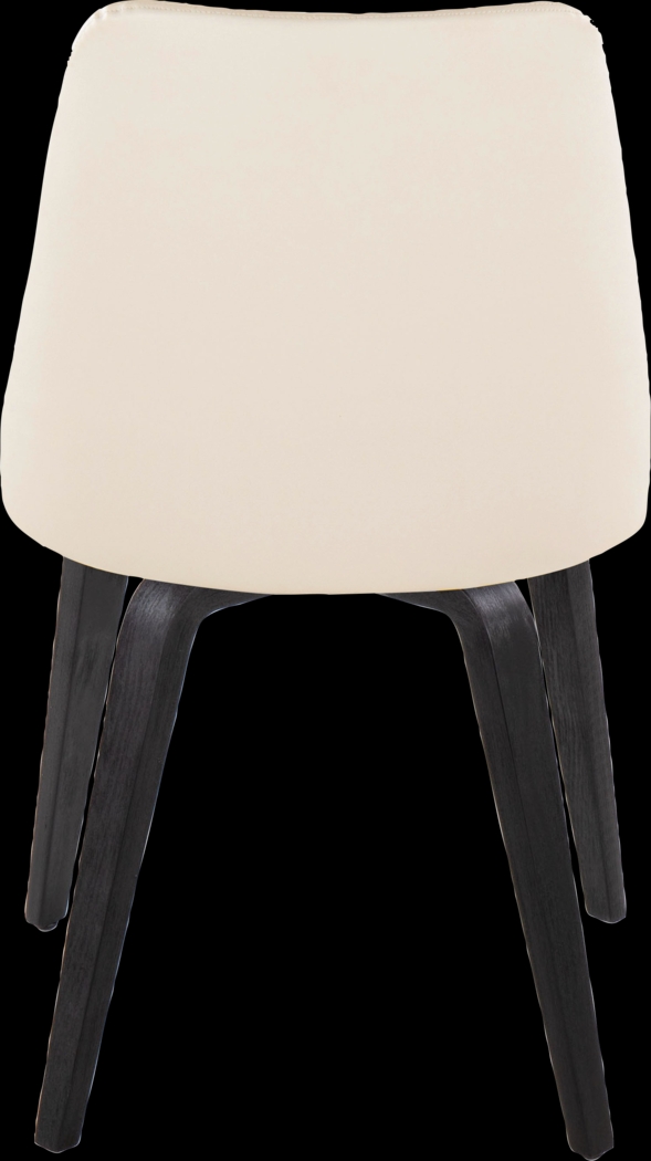 Wytona I Black Side Chair, Set of 2 - Thumbnail - Image 3