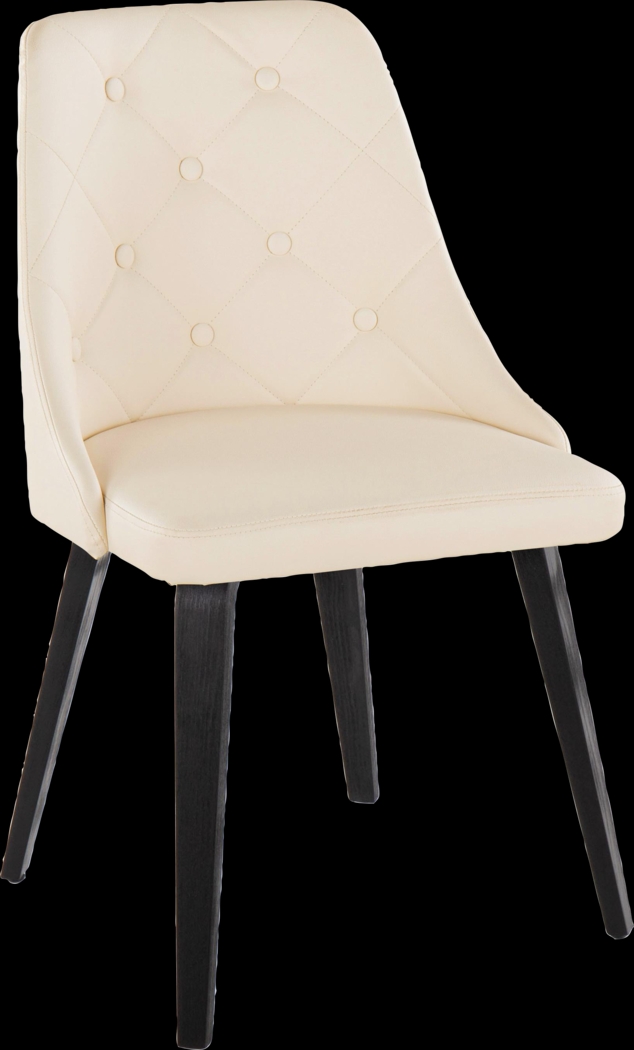 Wytona I Black Side Chair, Set of 2 - Thumbnail - Image 4