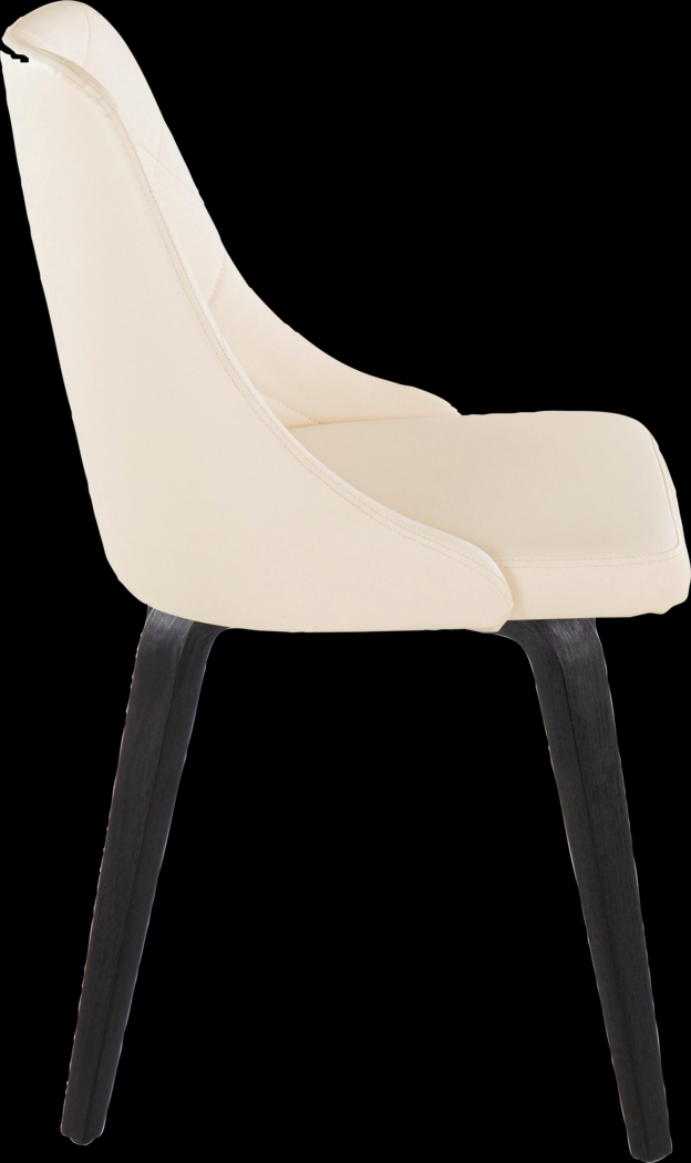 Wytona I Black Side Chair, Set of 2 - Thumbnail - Image 5