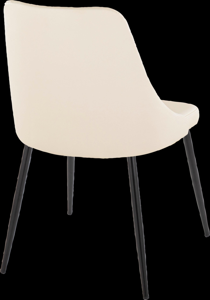 Wytona II Black Side Chair, Set of 2 - Thumbnail - Image 7