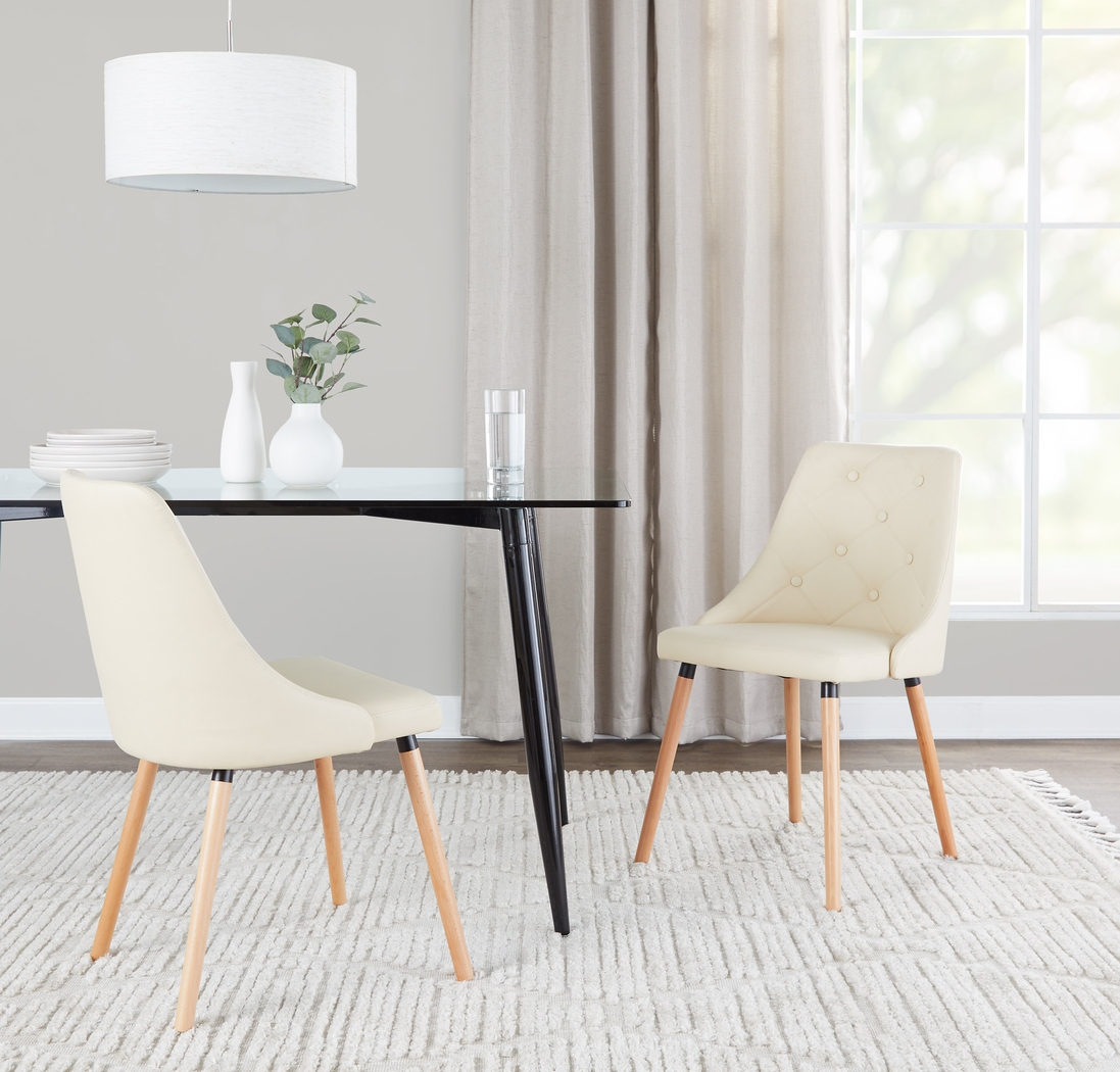 Wytona II Natural Side Chair, Set of 2 - Thumbnail - Image 2