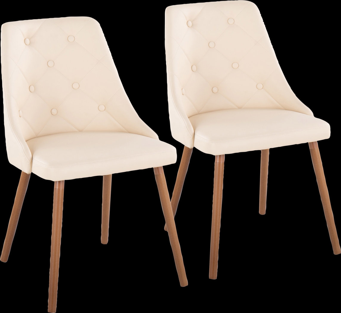 Wytona II Walnut Side Chair, Set of 2 - Thumbnail - Image 1