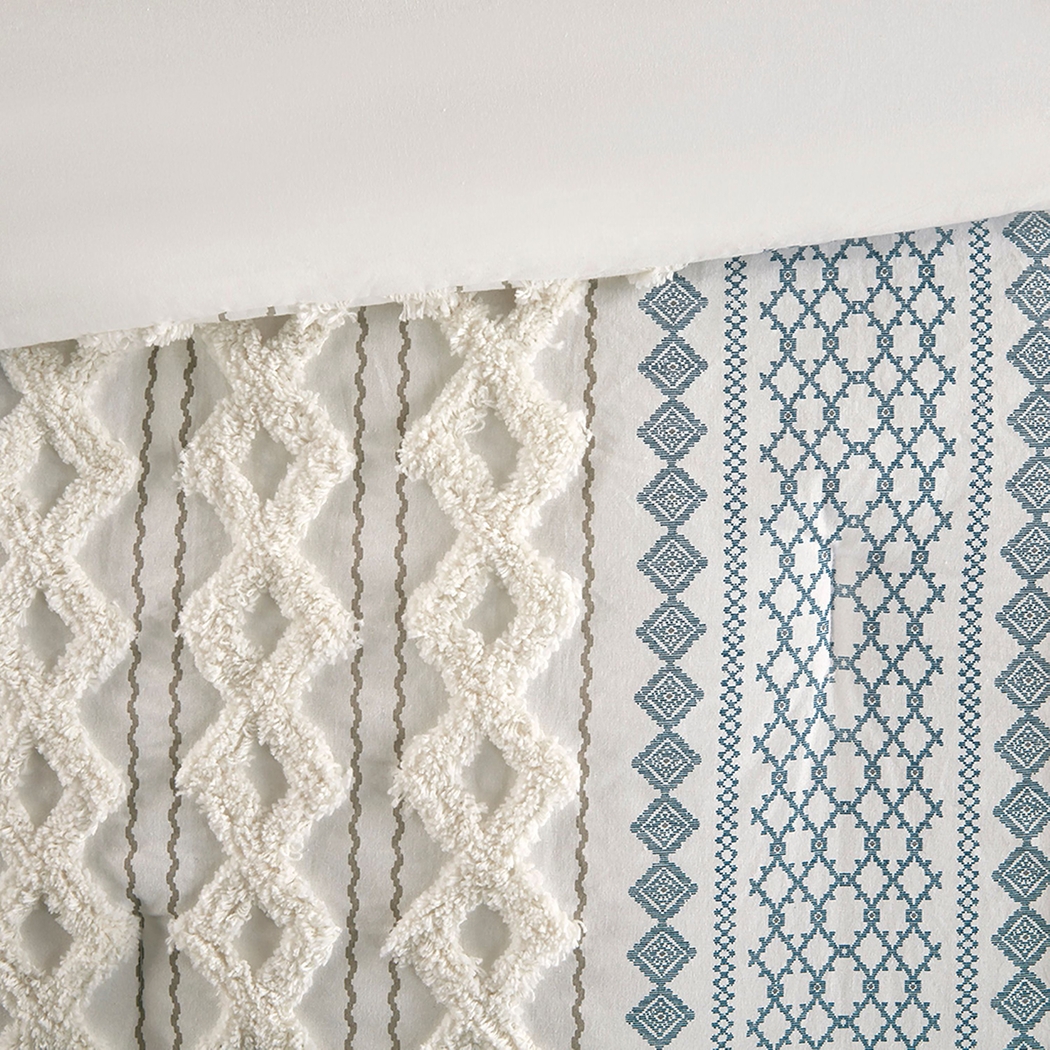 Xandr White Full/ Queen 3 pc Comforter Set - Thumbnail - Image 10