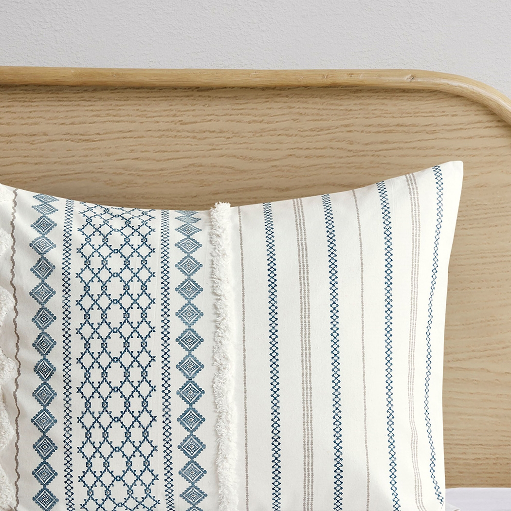 Xandr White King/ Cal 3 pc Comforter Set - Thumbnail - Image 6