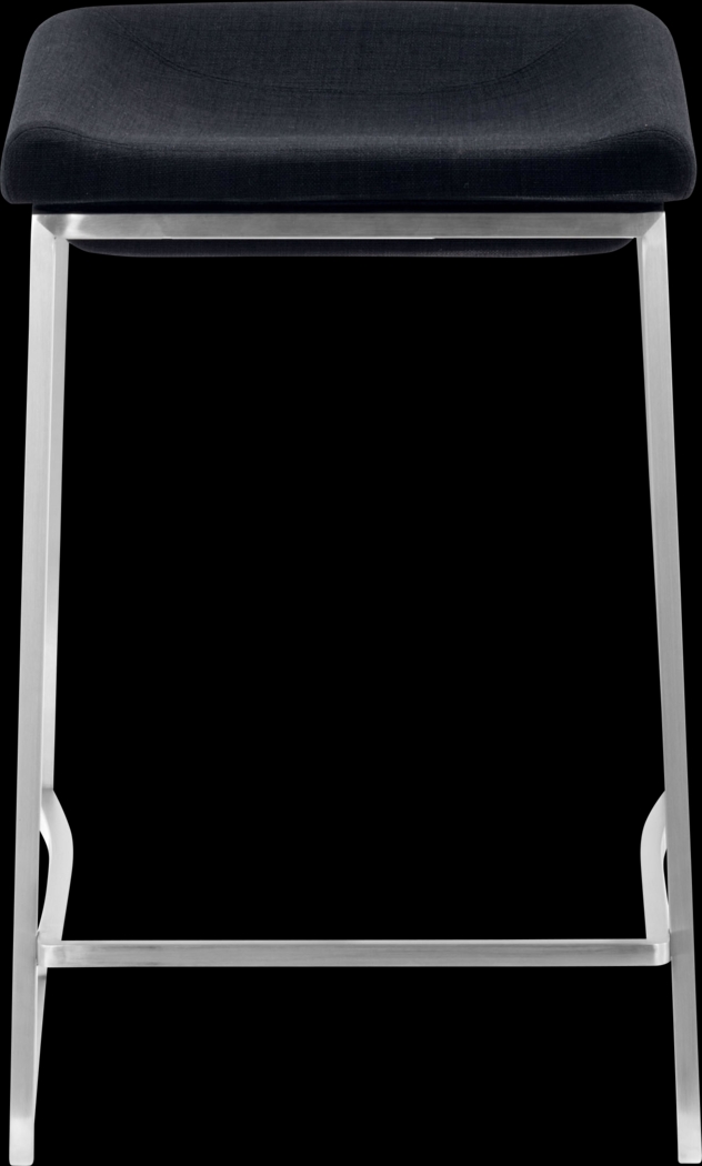 Xantho Dark Gray Counter Height Stool, Set of 2 - Thumbnail - Image 3