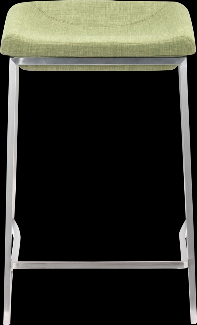 Xantho Green Counter Height Stool, Set of 2 - Thumbnail - Image 3