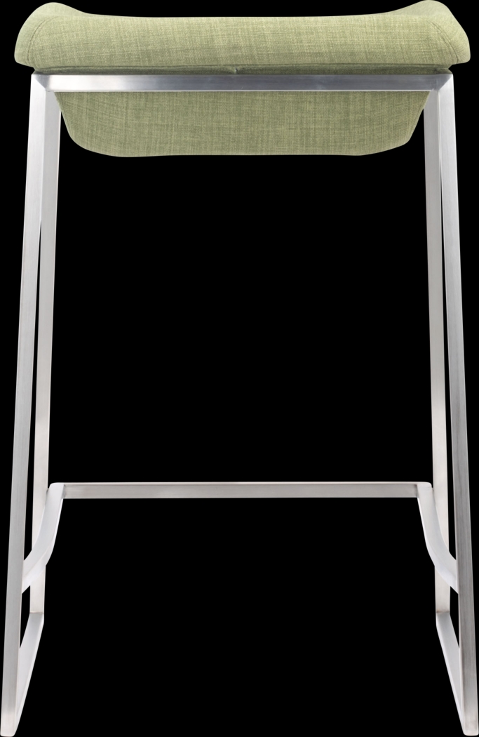 Xantho Green Counter Height Stool, Set of 2 - Thumbnail - Image 4