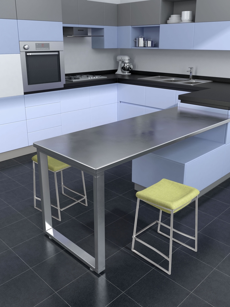 Xantho Green Counter Height Stool, Set of 2 - Thumbnail - Image 5