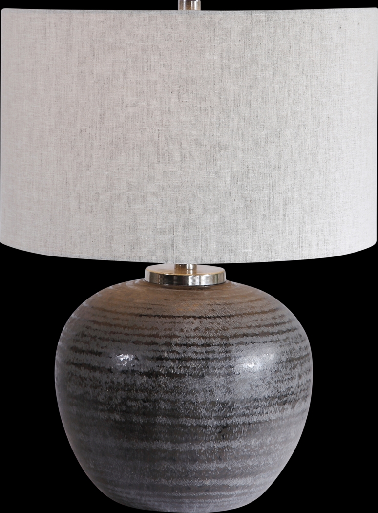 Xavier Way Gray Lamp - Thumbnail - Image 1