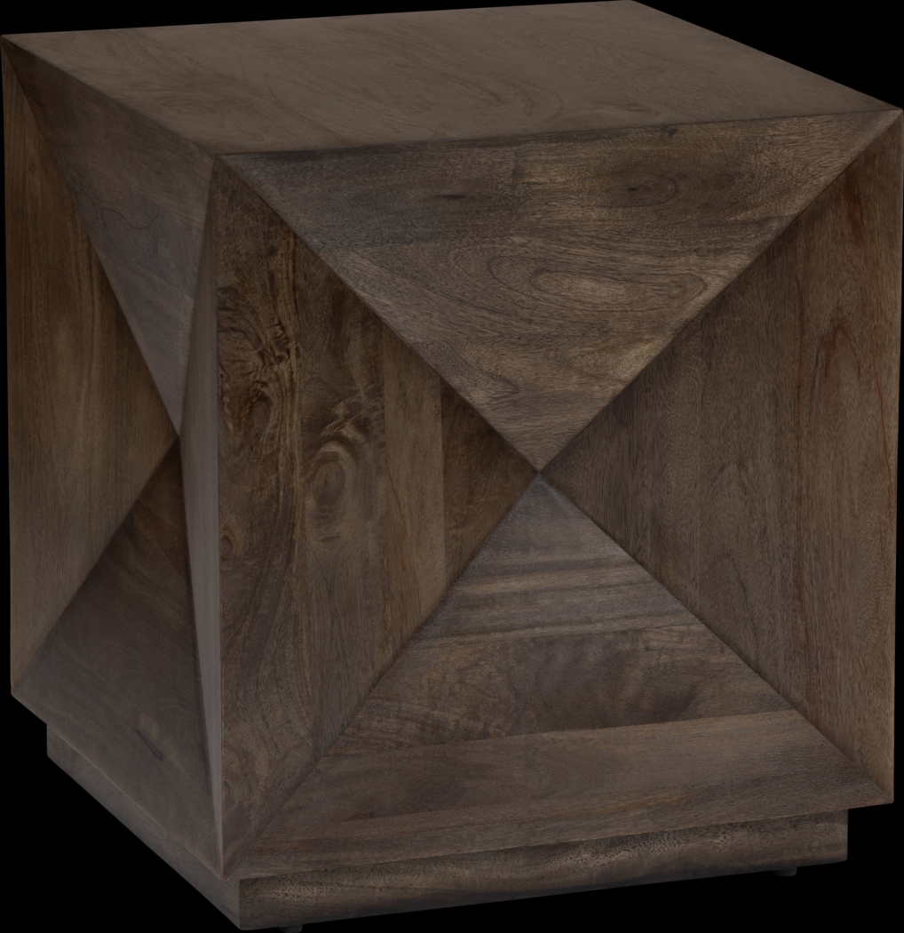 Xerus Brown End Table - Thumbnail - Image 1