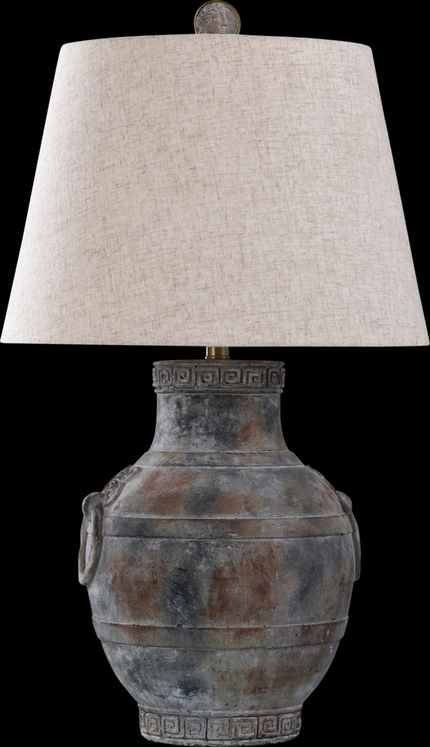 Xilo Circle Brown Lamp - Thumbnail - Image 1