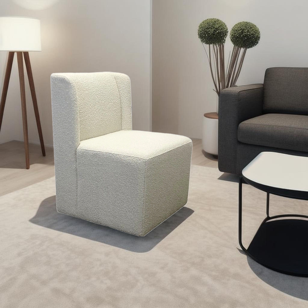 Xylonia White Swivel Dining Chair, Set of 2 - Thumbnail - Image 2