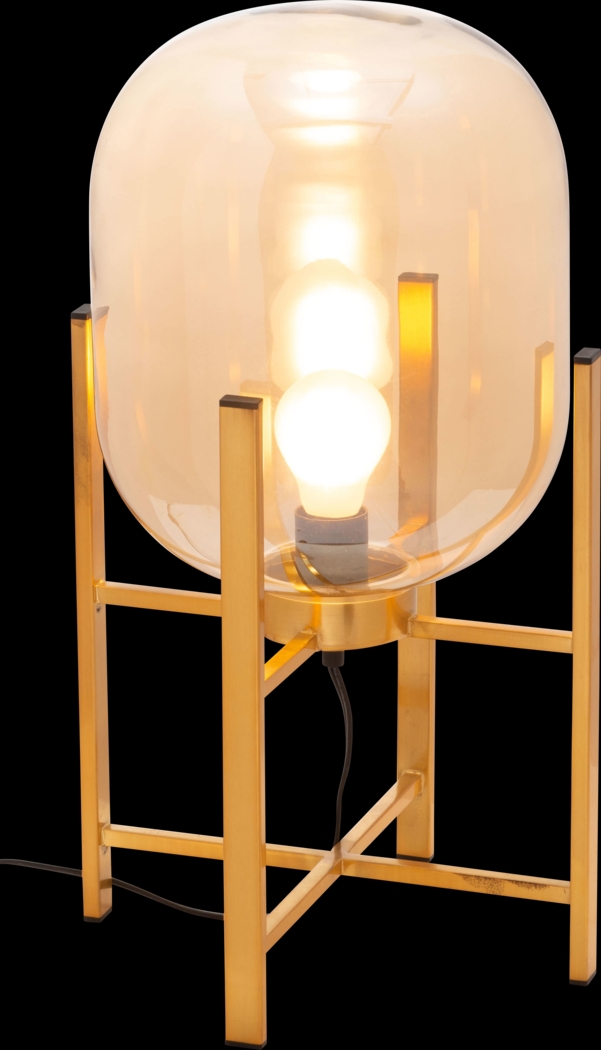 Yadkin Circle Gold Lamp - Thumbnail - Image 4
