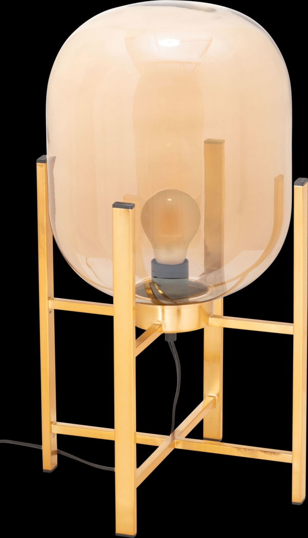 Yadkin Circle Gold Lamp - Thumbnail - Image 5