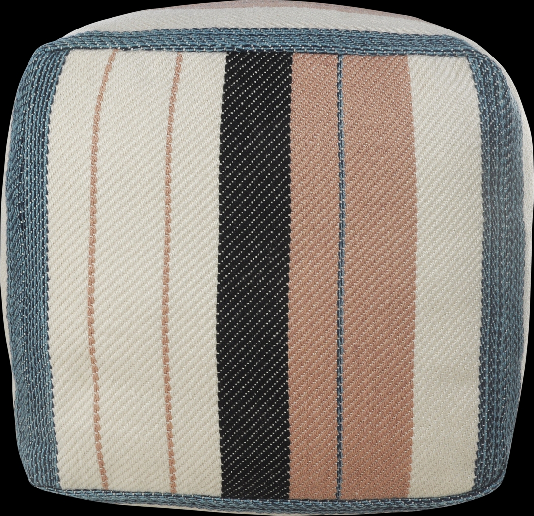 Yadui White/Pink Pouf - Thumbnail - Image 5
