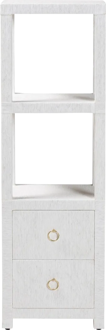 Yafer White Bookcase - Thumbnail - Image 5