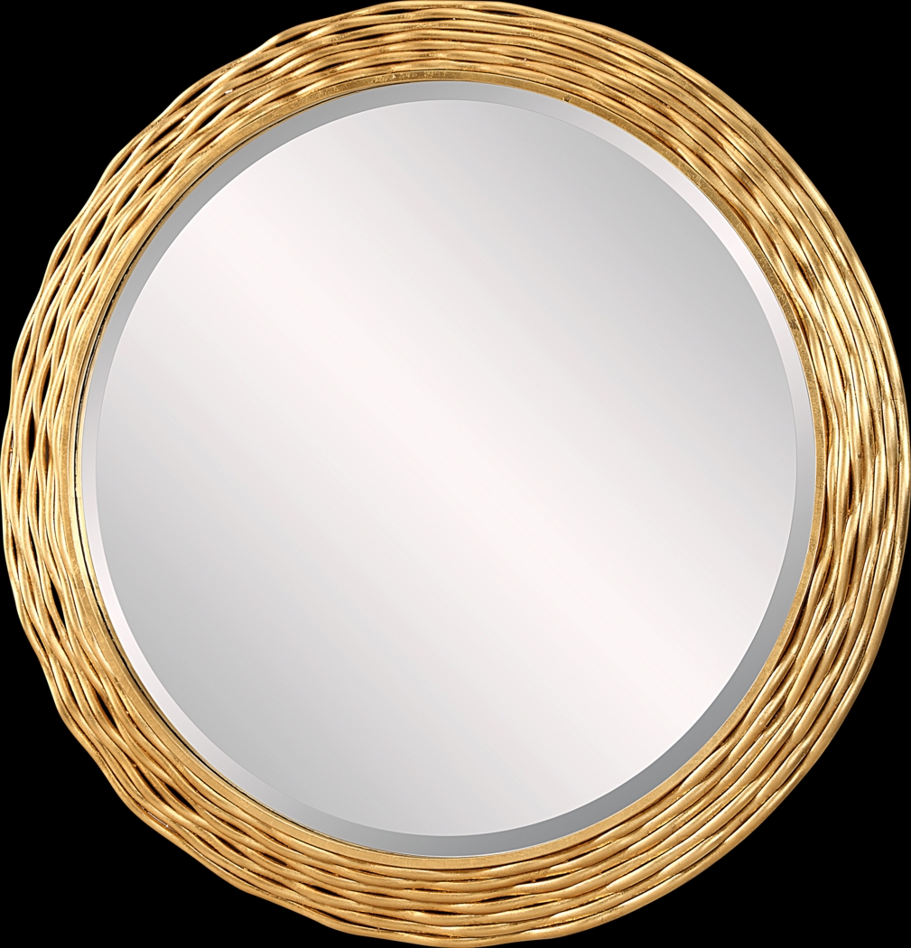 Yaishis Gold Wall Mirror - Thumbnail - Image 4
